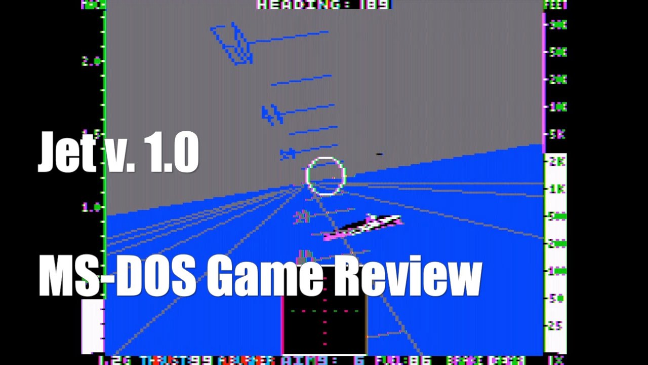 Jet (video game) PC MSDOS