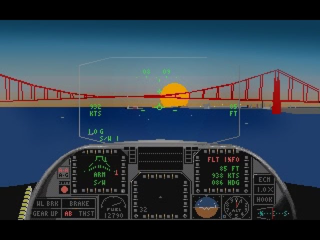 JetFighter II: Advanced Tactical Fighter PC MSDOS