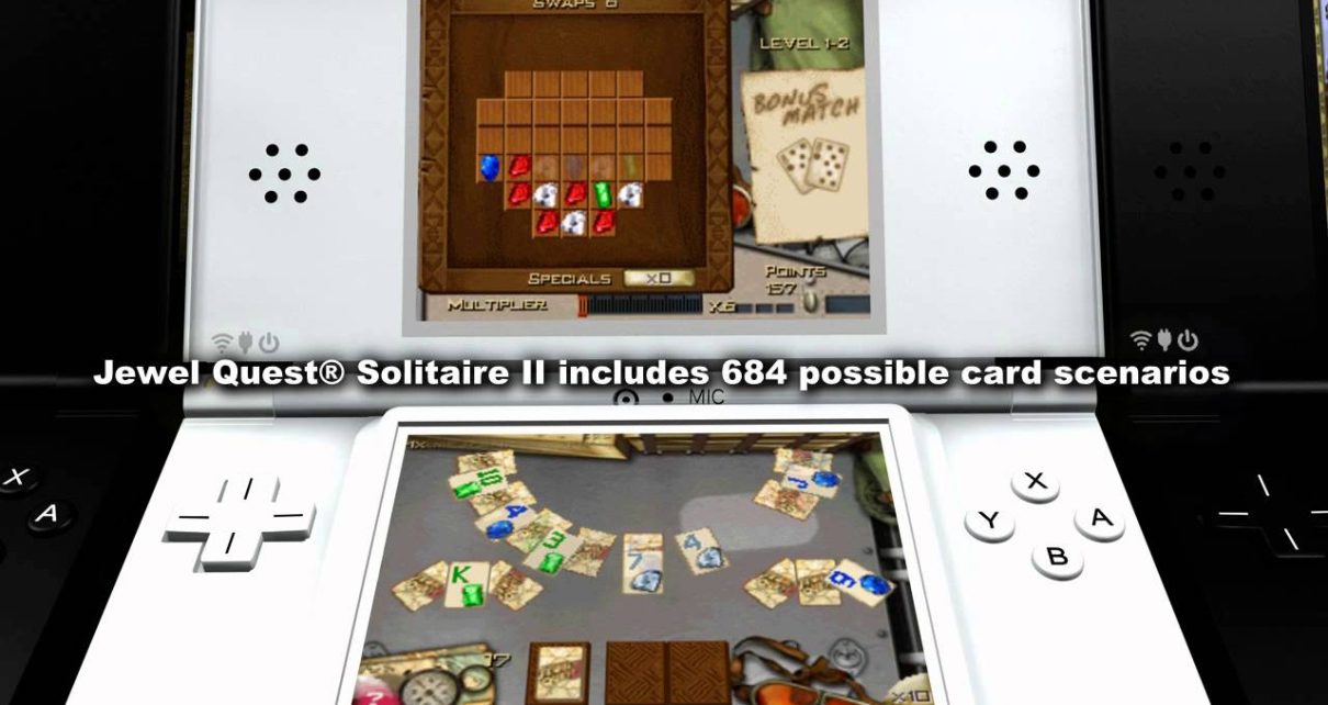 Jewel Quest: Solitaire Trio Nintendo DS