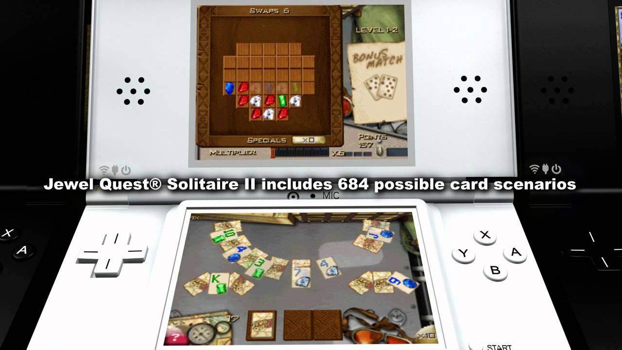 Jewel Quest: Solitaire Trio Nintendo DS