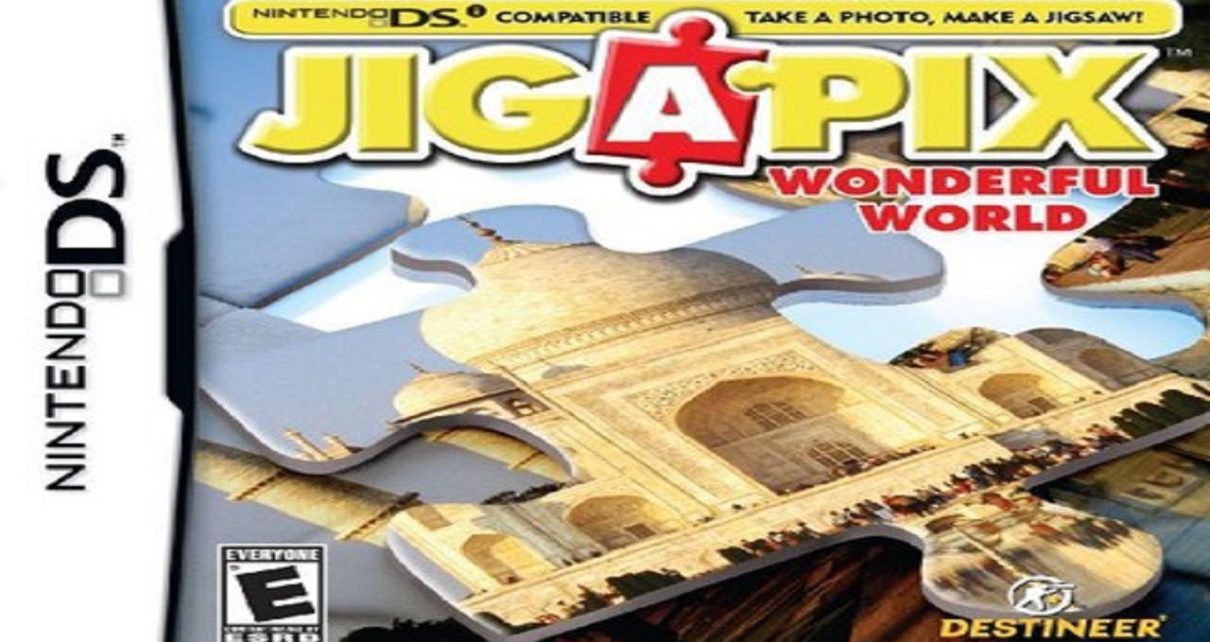 Jig-a-Pix Wonderful World Nintendo DS