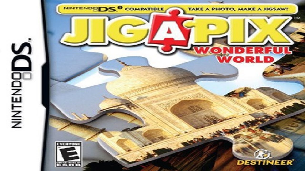 Jig-a-Pix Wonderful World Nintendo DS