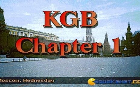 KGB (video game) PC MSDOS