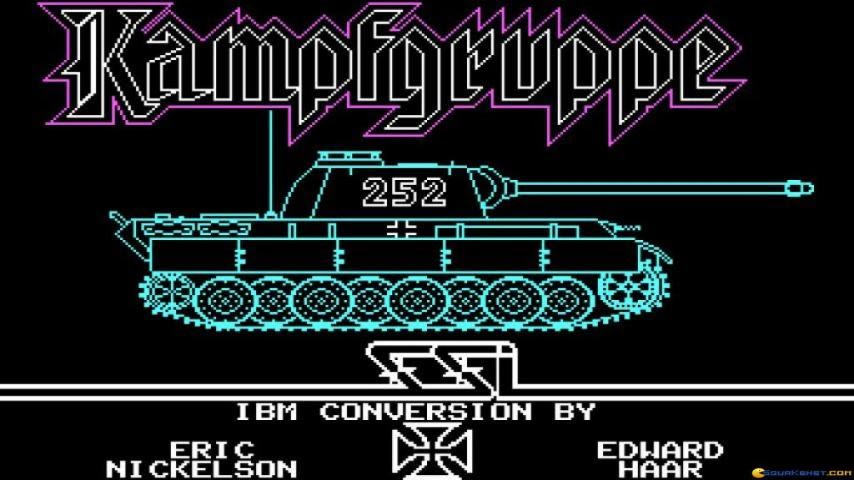 Kampfgruppe (video game) PC MSDOS