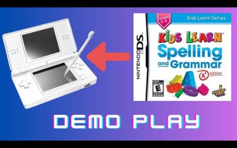 "Kids Learn Spelling and Grammar: A+ Edition Nintendo DS