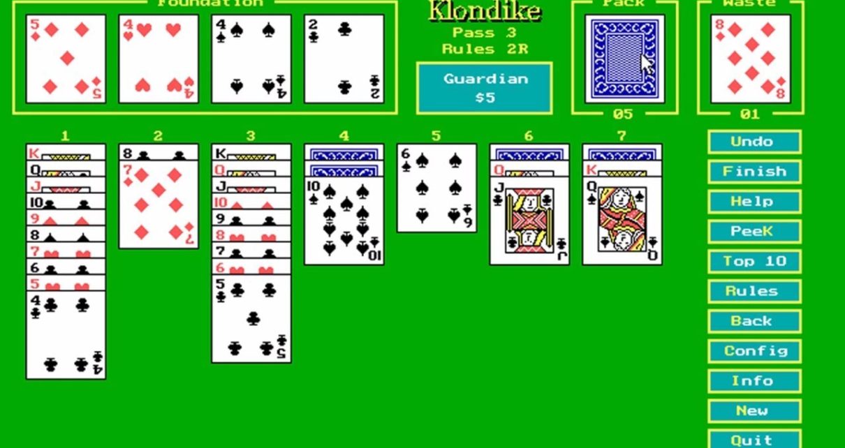 Klondike Moon PC MSDOS