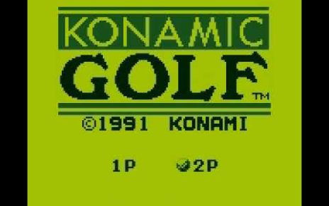 Konamic Golf JP gameboy