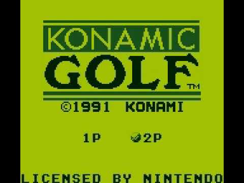 Konamic Golf JP gameboy