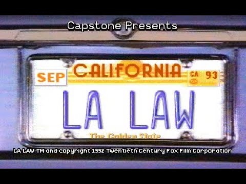 LA Law: The Computer Game PC MSDOS