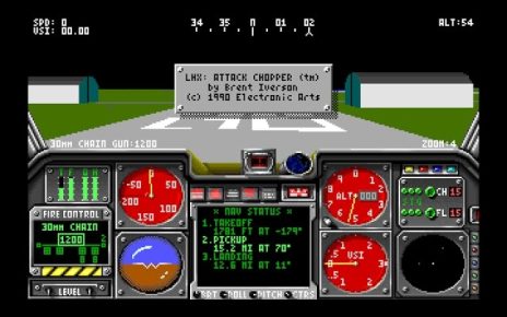 LHX Attack Chopper PC MSDOS