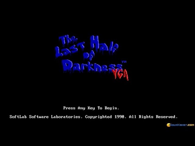 Last Half of Darkness PC MSDOS