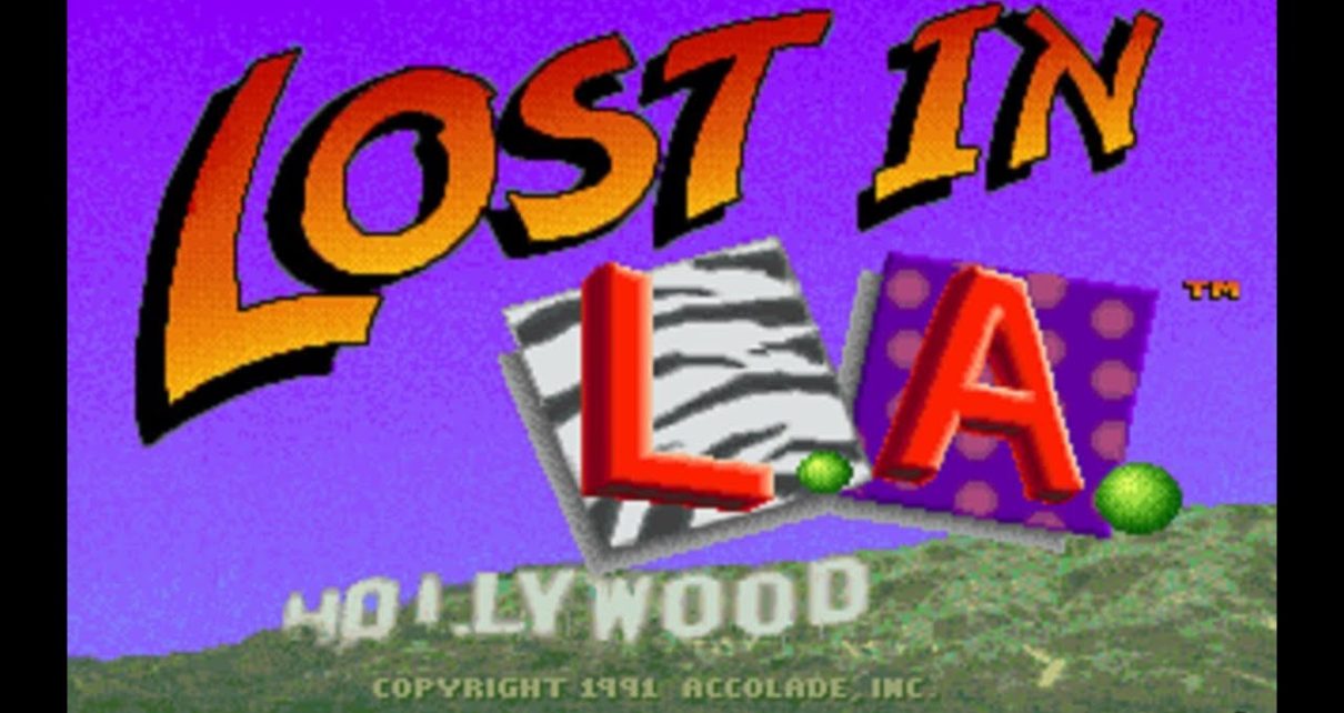 Les Manley in: Lost in L.A. PC MSDOS