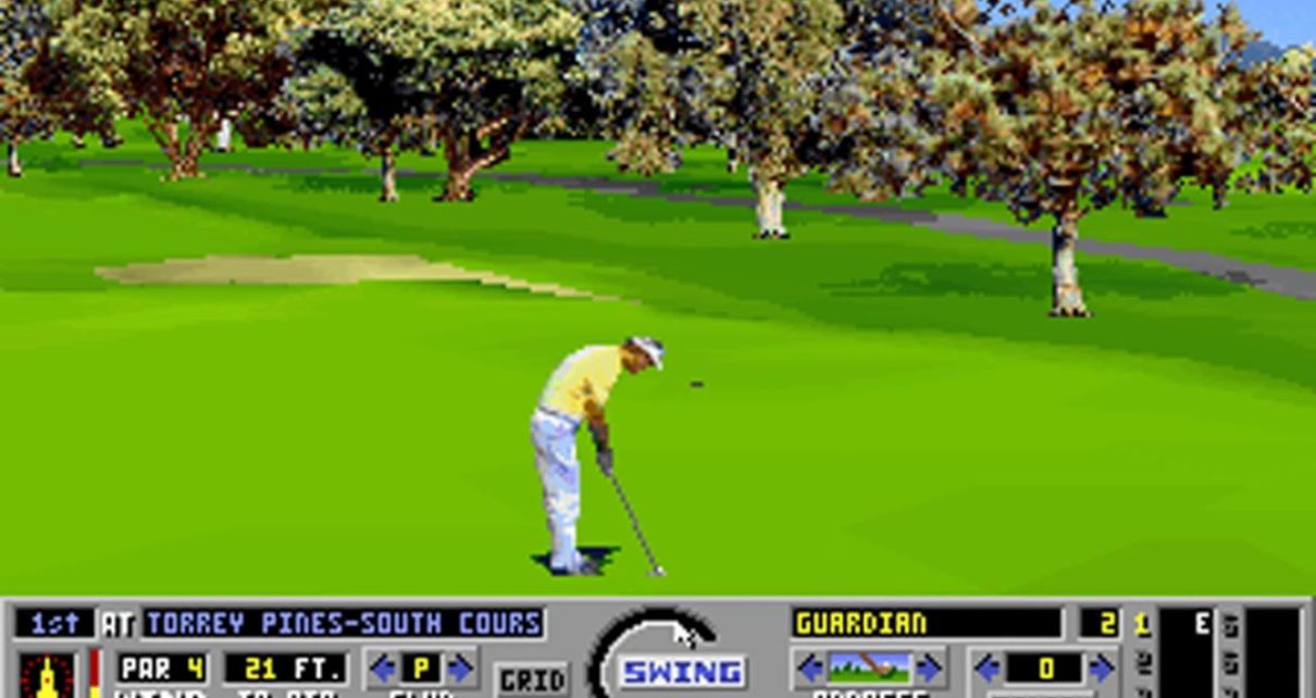 Links: The Challenge of Golf PC MSDOS