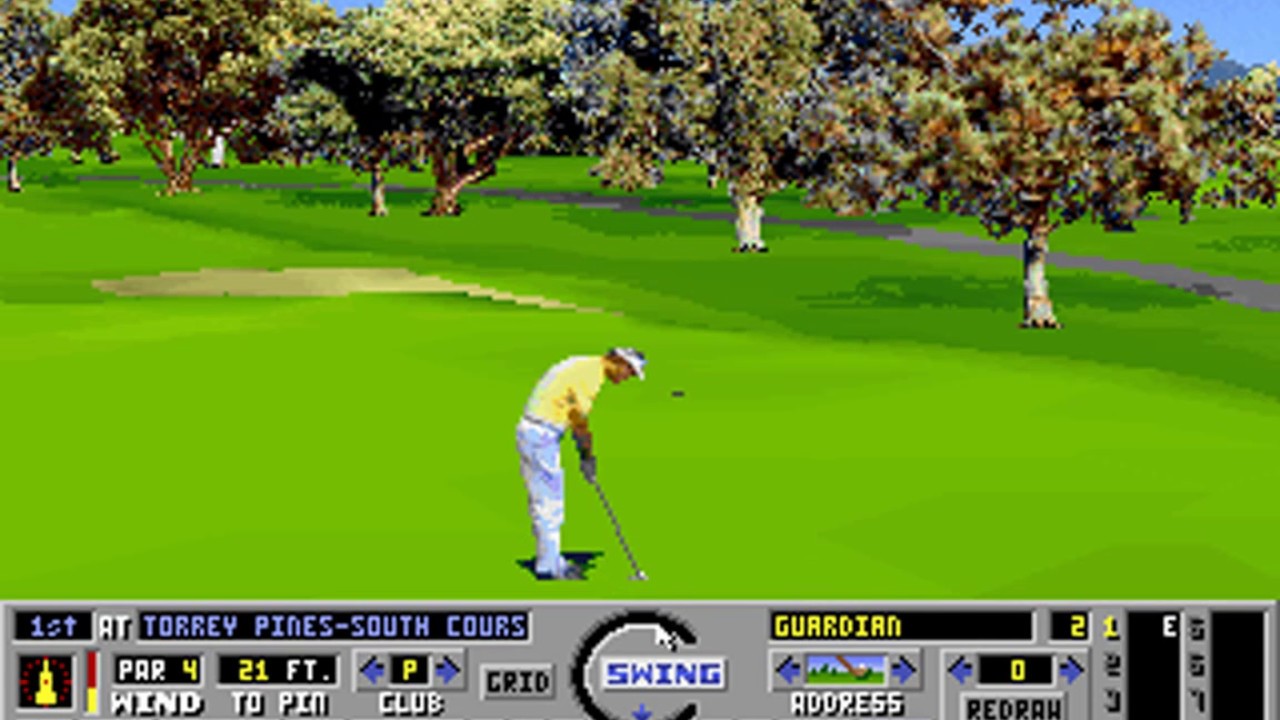 Links: The Challenge of Golf PC MSDOS
