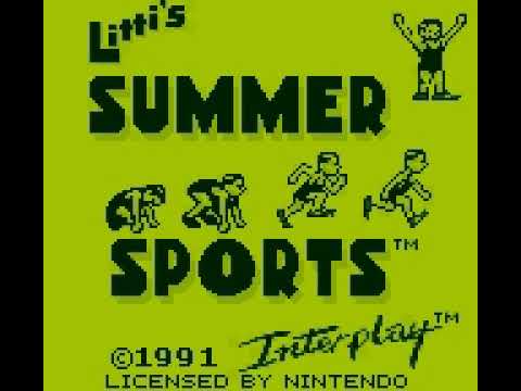 Litti's Summer Sports DE" gameboy