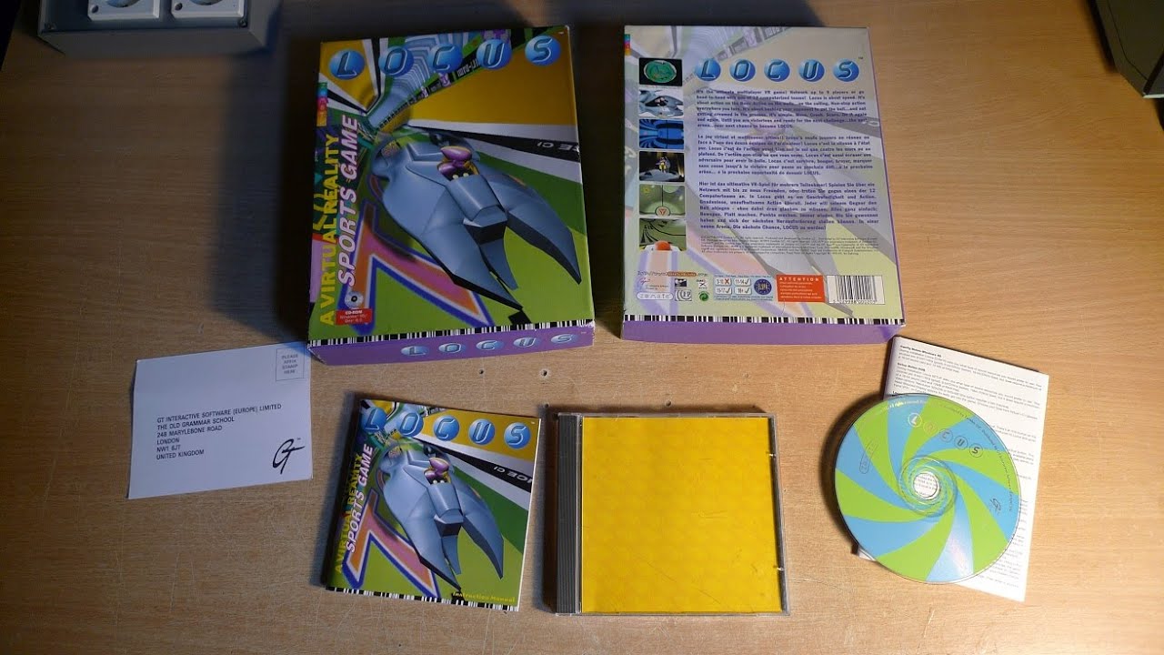 Locus (video game) PC MSDOS