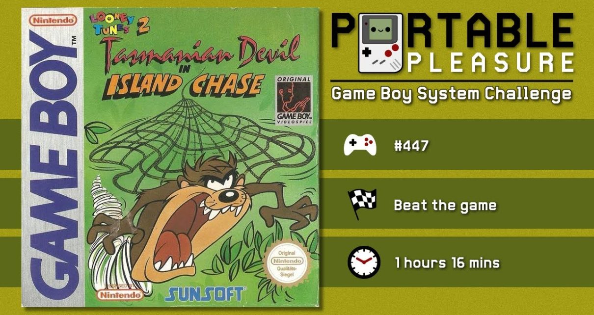 Looney Tunes 2: Tazmanian Devil in Island Chase EU" gameboy