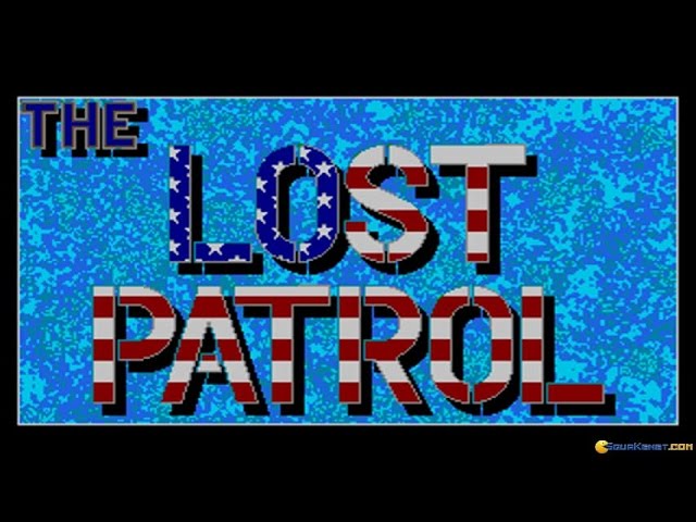 Lost Patrol (video game) PC MSDOS