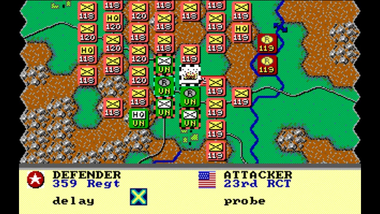 MacArthur's War: Battles for Korea PC MSDOS