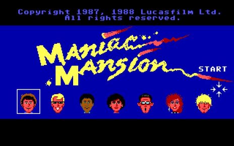 Maniac Mansion PC MSDOS