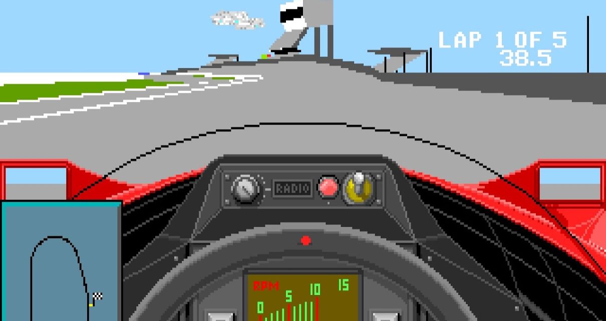 Mario Andretti's Racing Challenge PC MSDOS