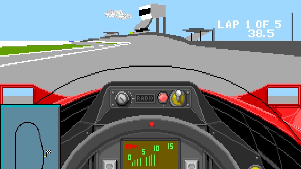 Mario Andretti's Racing Challenge PC MSDOS