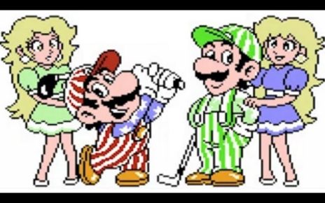 Mario Open Golf JAPAN" NINTENDO NES