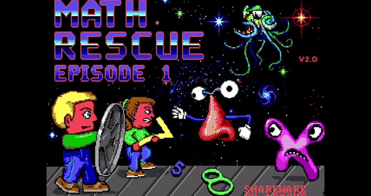 Math Rescue PC MSDOS