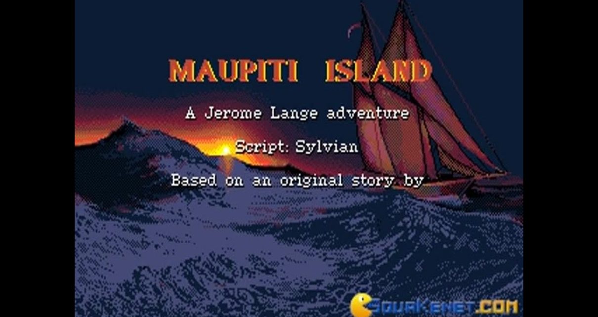 Maupiti Island (video game) PC MSDOS