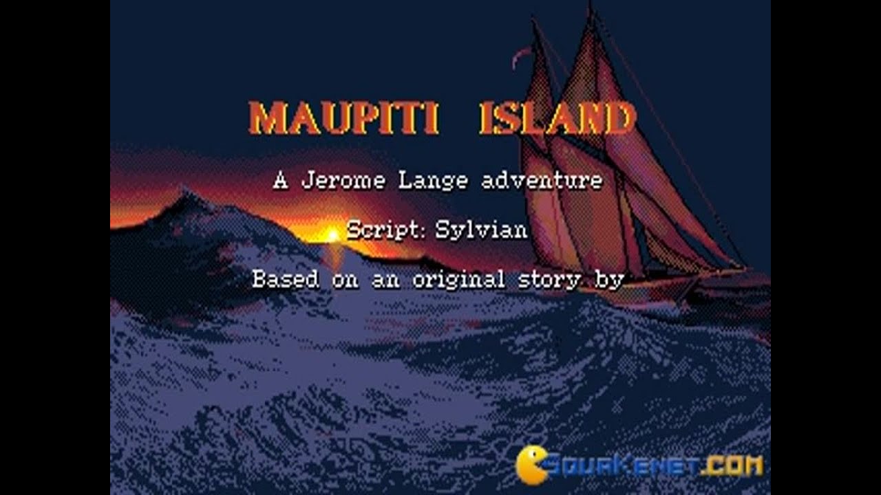 Maupiti Island (video game) PC MSDOS