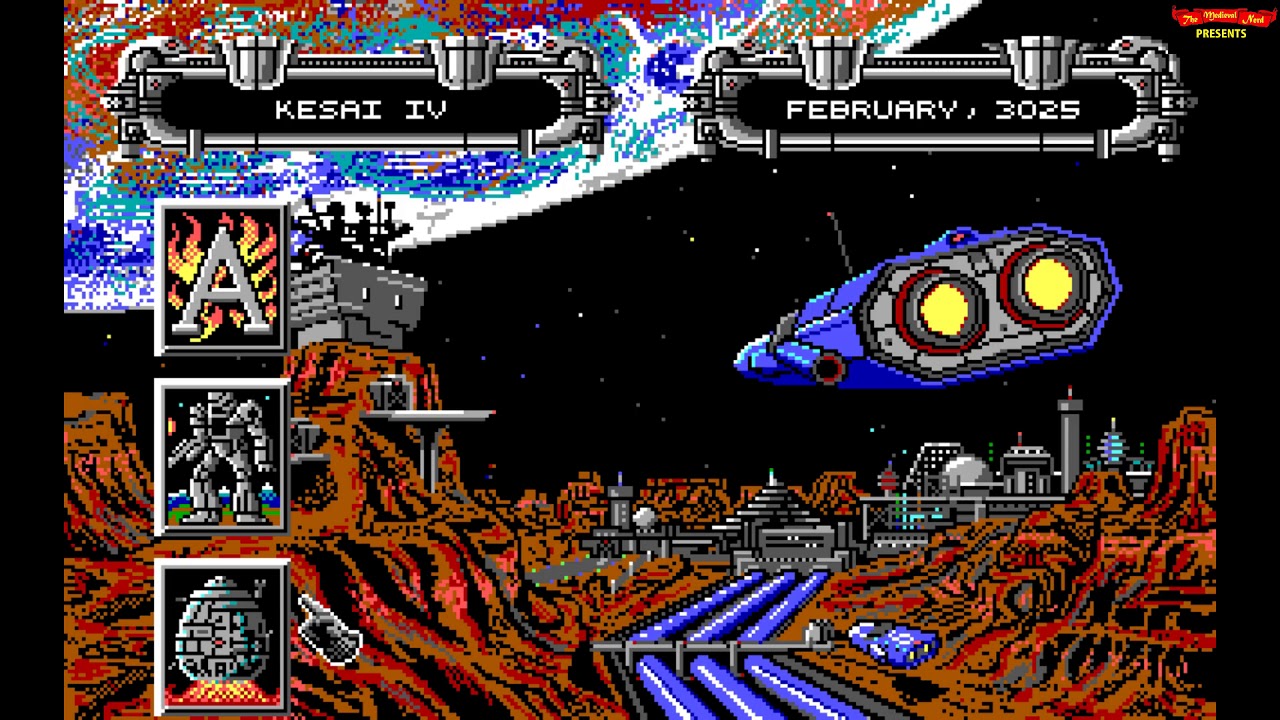 MechWarrior (1989 video game) PC MSDOS