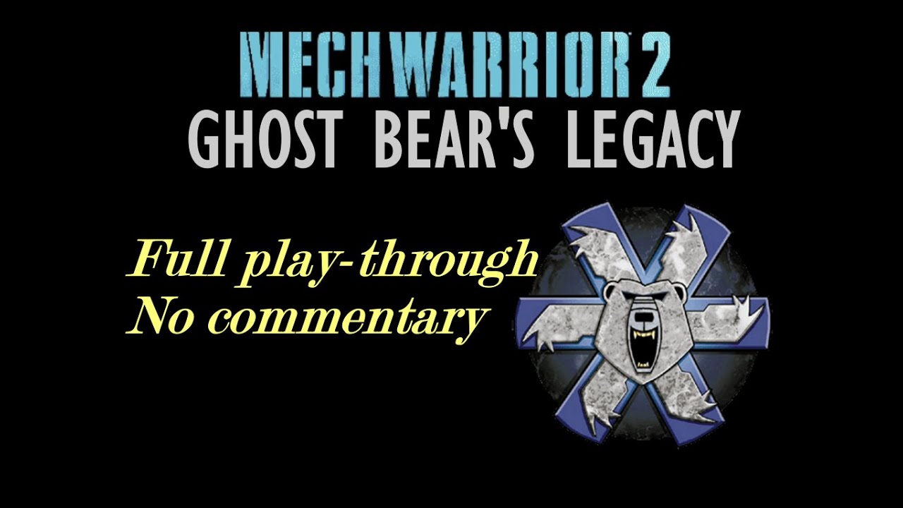 MechWarrior 2: Ghost Bear's Legacy PC MSDOS