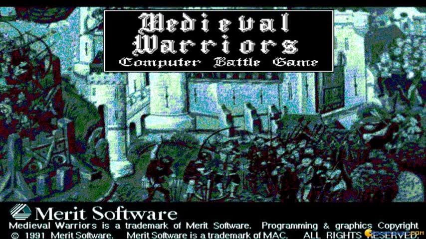 Medieval Warriors PC MSDOS