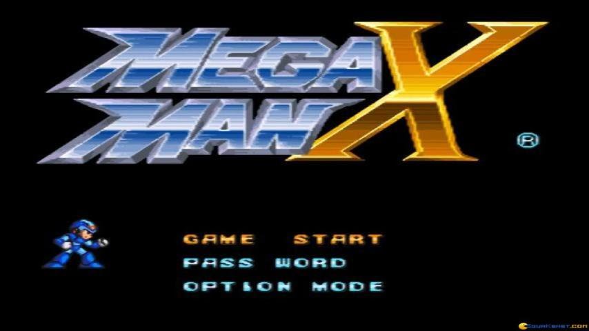 Mega Man X (video game) PC MSDOS