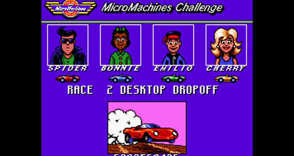 Micro Machines (video game) PC MSDOS