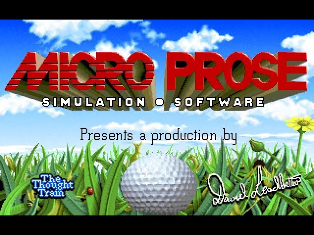 MicroProse Golf PC MSDOS