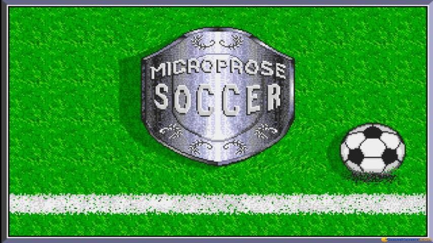 MicroProse Soccer PC MSDOS