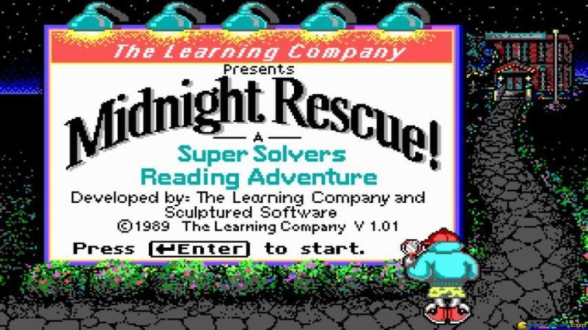 Midnight Rescue! PC MSDOS