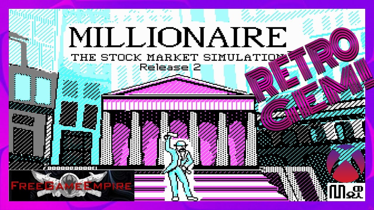 Millionaire: The Stock Market Simulation PC MSDOS