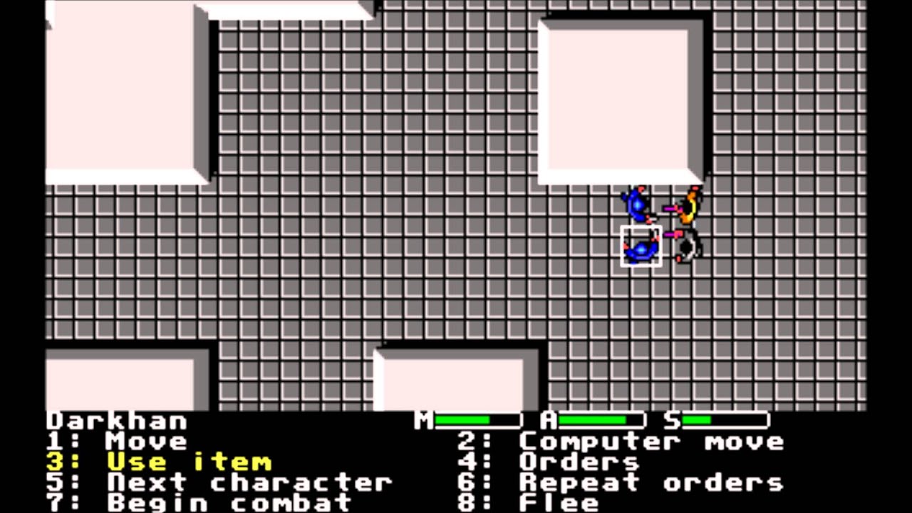 Mines of Titan PC MSDOS