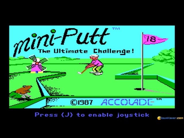 Mini-Putt (video game) PC MSDOS