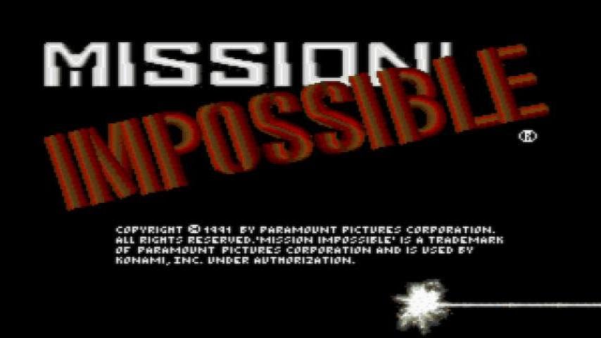 Mission: Impossible (1991 video game) PC MSDOS