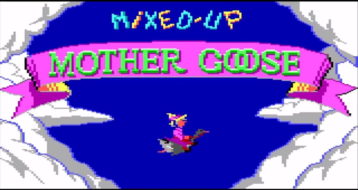 Mixed-Up Mother Goose PC MSDOS