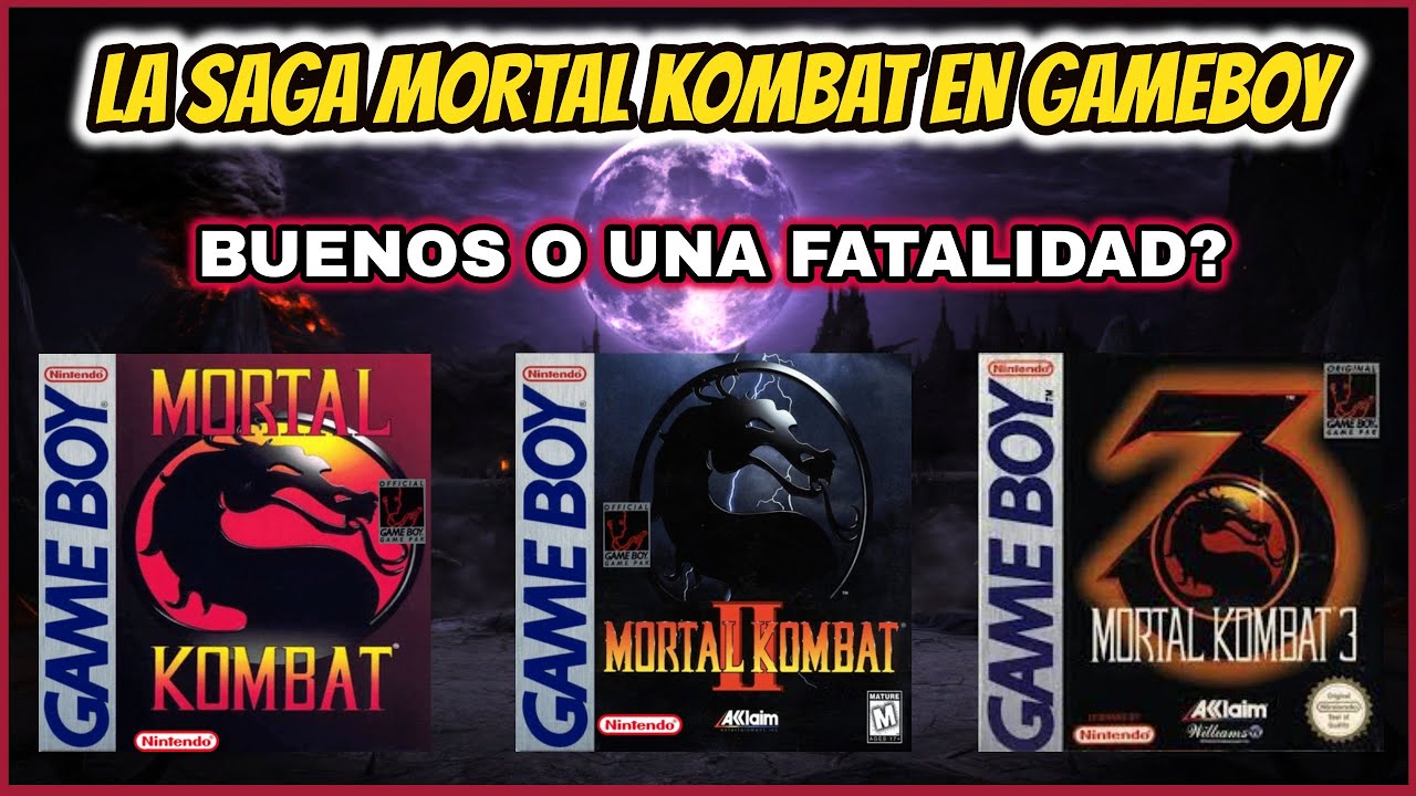 Mortal Kombat I & II EU" gameboy