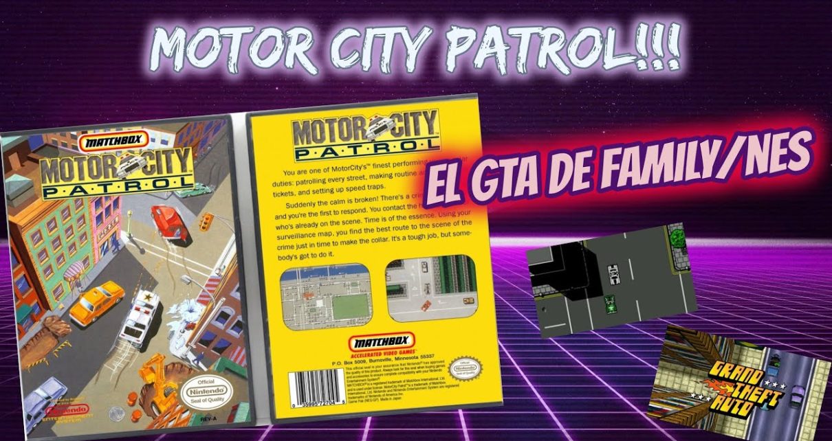 Motor City Patrol NINTENDO NES