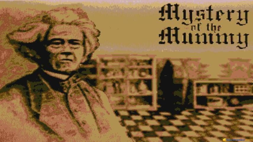 Mystery of the Mummy (1988 video game) PC MSDOS