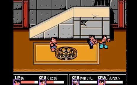 Nekketsu Kakutou Densetsu NINTENDO NES