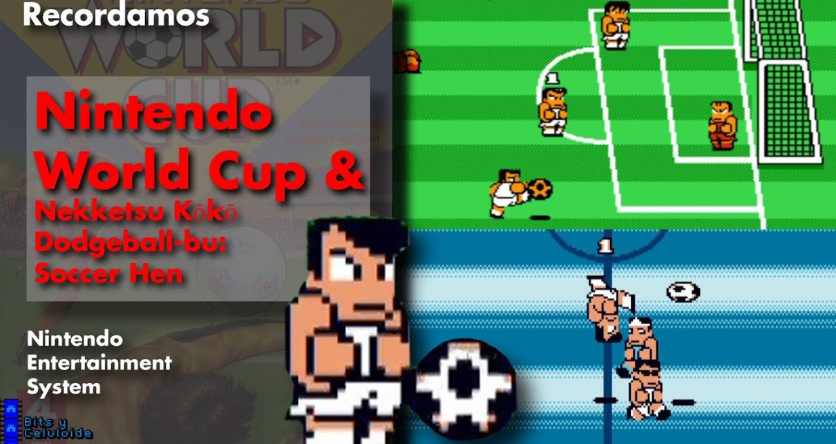 Nekketsu Koukou Dodgeball-bu Soccer-hen JAPAN" NINTENDO NES