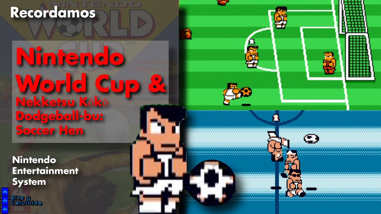 Nekketsu Koukou Dodgeball-bu Soccer-hen JAPAN" NINTENDO NES