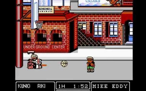 Nekketsu Street Basket: Ganbare Dunk Heroes NINTENDO NES